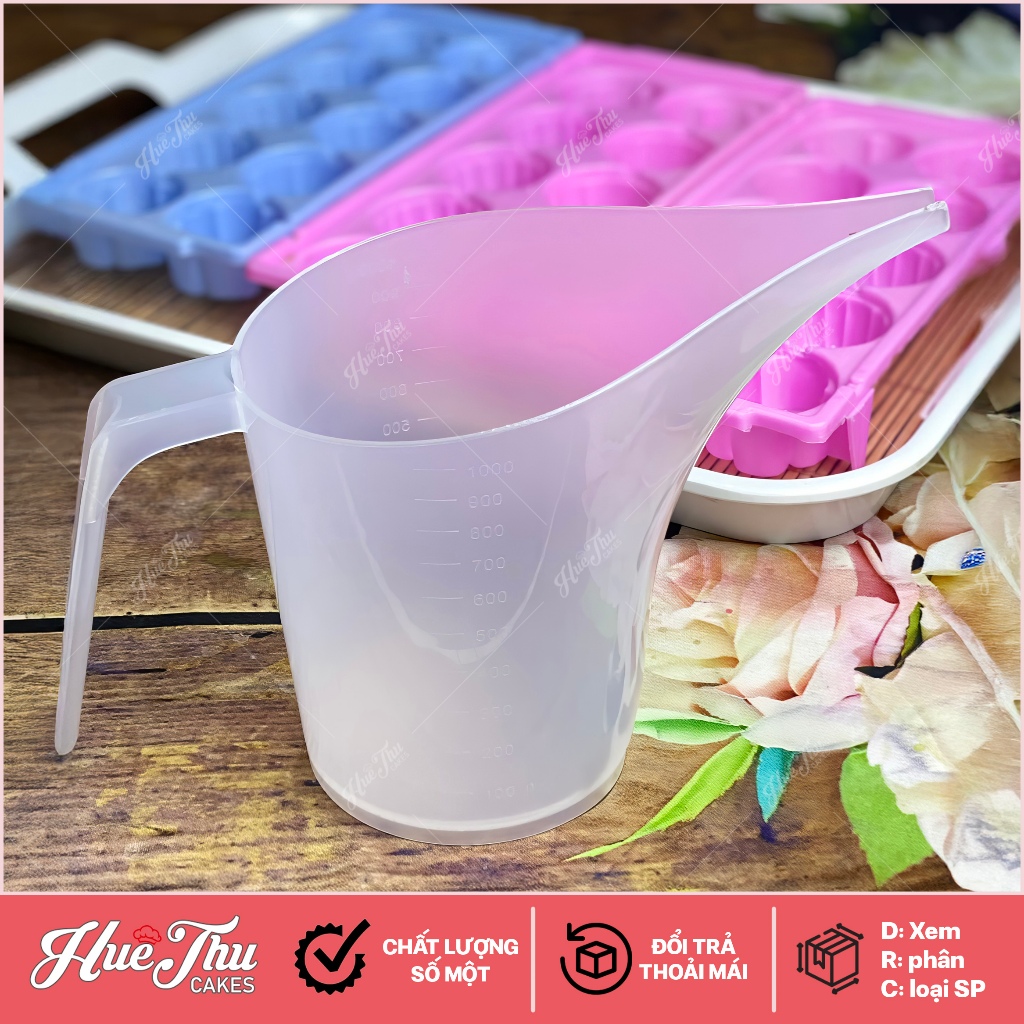 Ca đong chia vạch, ly đong định lượng 500/1000/2000ml