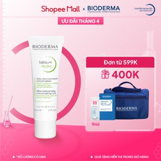 Kem dưỡng ẩm giảm khô căng, bong tróc cho da mụn Bioderma Sebium Hydra - 40ml