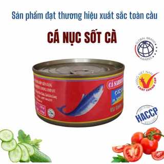 Cá nục sốt cà chua (cá sardine ) KTC FOOD (9Lon lùn 155gr)