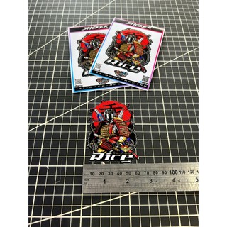 Tem Logo Sticker Samurai 5.0x8.0 Ricedecal