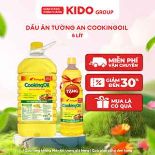 [TẶNG 1 CHAI 1L] Dầu Ăn Tường An CookingOil 5L