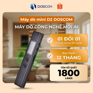 Máy Dò Thiết Bị Nghe Lén, Định Vị GPS, Camera Ẩn Doscom D2 – Dò Từ Trường, Độ Nhạy Cao, Pin Dài 10h