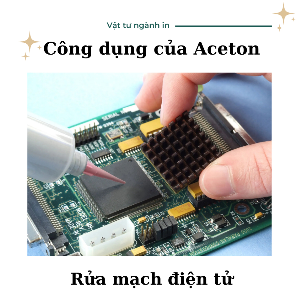 100ml Aceton nước rửa mạch main điện tử