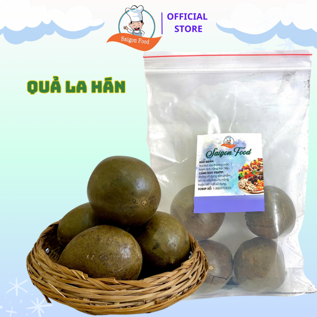 combo 5 QUẢ LA HÁN loại đẹp