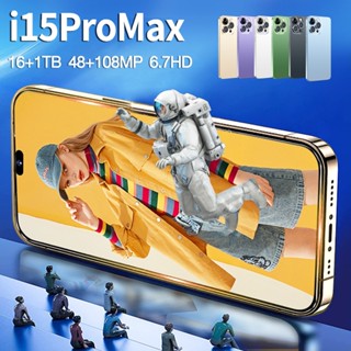  i15 Pro Max điện thoại 6.8inch HD đt Máy ảnh Smartphone điện thoại rẻ cho học sinh 3G 4G 5G giá rẻ SIM kép Đài 