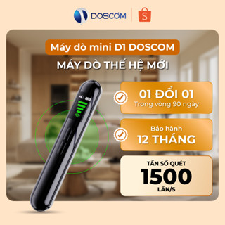 Thiết Bị Dò Nghe Lén & Định Vị GPS Siêu Nhạy – Doscom D1 – Phát Hiện Camera Ẩn, Pin 25h, Nhỏ Gọn