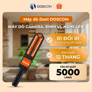 Doscom Dos1 - Thiết Bị Dò  Phát Hiện Máy Ghi Âm, Máy Định Vị GPS, Camera Mini, Độ Nhạy Cao
