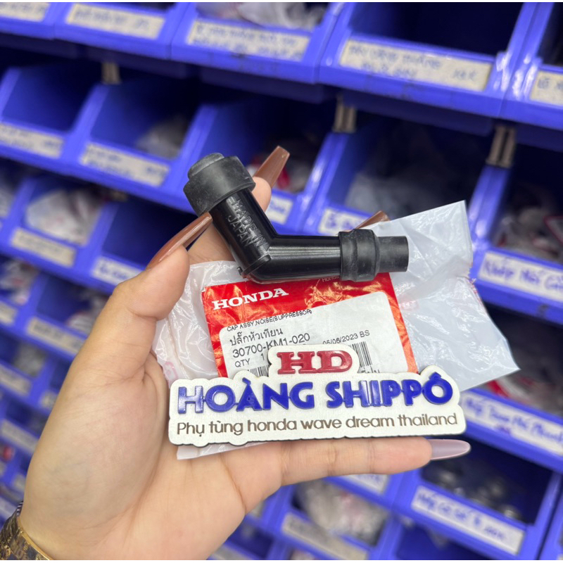 Chụp bugi wave 110 thái chính hãng