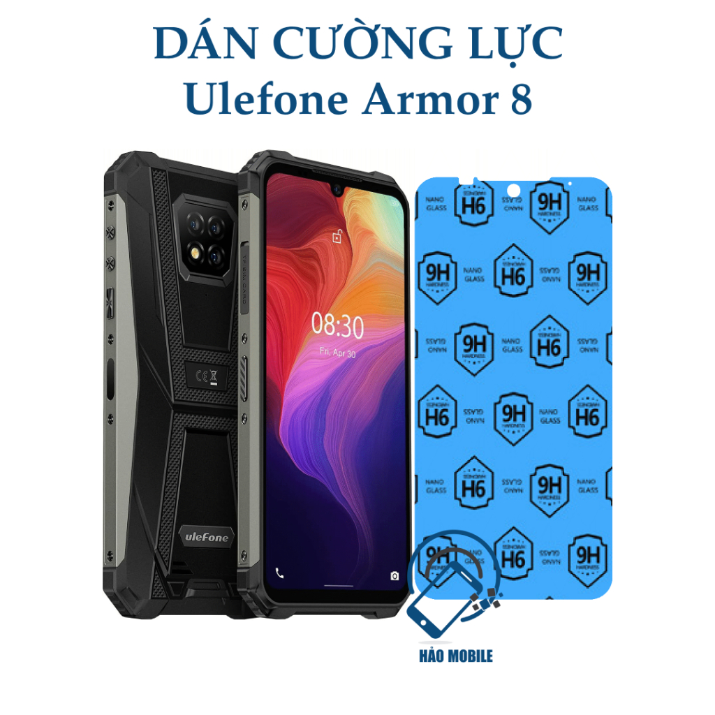 Dán cường lực dẻo nano Ulefone Armor 8 ( trong suốt và chống va đập tốt )