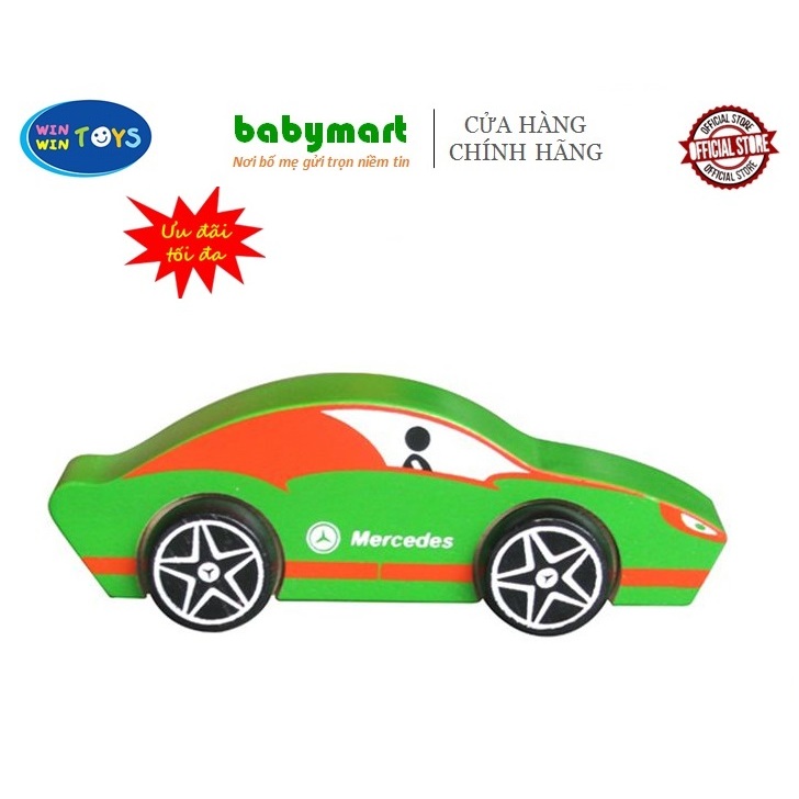 Đồ chơi gỗ - Mô hình xe Mercedes chính hãng Winwintoys