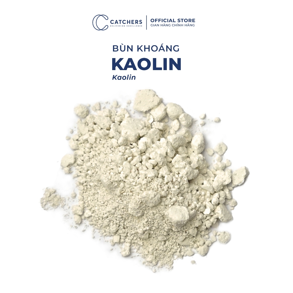 Bùn khoáng Catchers - Kaolin 500g