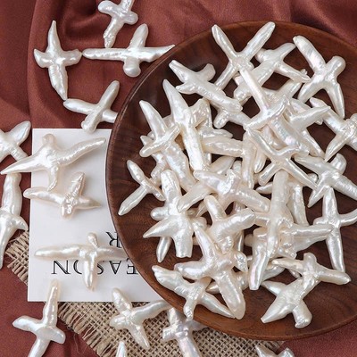 Mặt Dây Chuyền Ngọc Trai Hình Chữ Thập Móc Bạc 925 Tinh Tế - Ngọc Trai Trường Thịnh