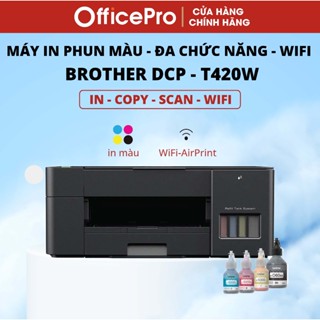 Máy in phun màu đa chức năng Brother DCP-T420W (in-copy-scan-wifi)