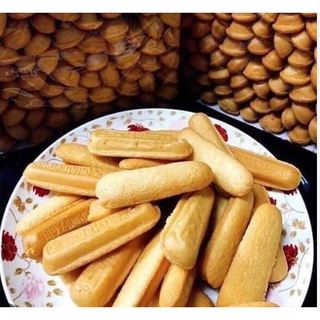 Bánh champage Toàn ký 500g,- bịch nguyên 500gr, gói chiết lẻ - bánh sampa không phủ đường Toàn Ký