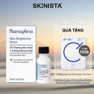 Tinh Chất Pharmaform Skin Brightener Serum 3% Tranexamic acid + 5% Niacinamide Cải Thiện Thâm Nám 20ml