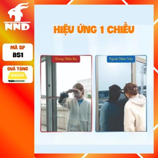 Giấy Dán Kính 1 Chiều, Decal Dán Kính Phản Quang Cho Cửa Kính Loại Dày (BS1)