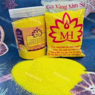 [ Tổng kho miền nam ] Cát Kim Sa Đặt Lư Hương - Phật Giá An Cát Vàng Kim Sa, Hạt Cát Mịn Vàng Óng Đặt Lư Hương