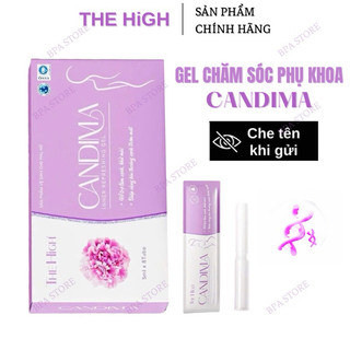 Dung Dịch Vệ Sinh Phụ Nữ CANDIMA THE HiGH 8GÓI x 5ml CHÍNH HÃNG - Gel Chăm Sóc Phụ Khoa