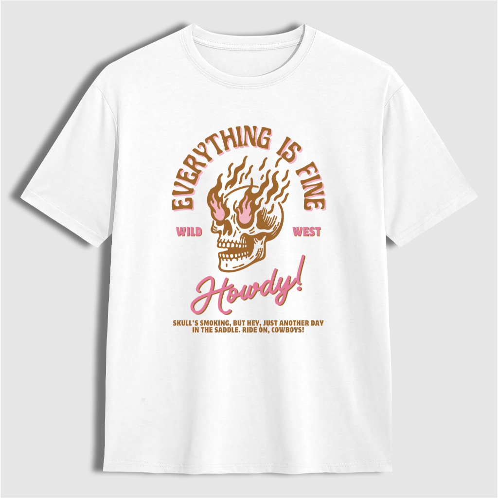 Áo Thun Dáng RỘNG UNICH Local Brand Unisex Nam Nữ 100% Cotton Premium Howdy 138