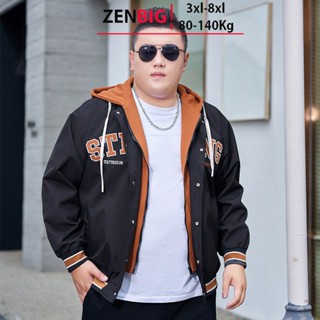 Áo khoác nam bigsize ZENBIG kiểu dáng trẻ trung dành cho người mập người béo bigsize nam từ 70-140kg