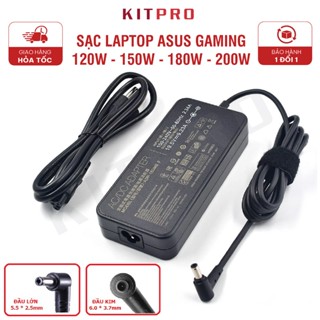 Sạc Laptop Asus TUF Gaming 120W 150W 180W 200W Đầu Kim 6.0x3.7mm Đầu Lớn 5.5x2.5mm Adapter Asus Laptop Charger F15 FX505