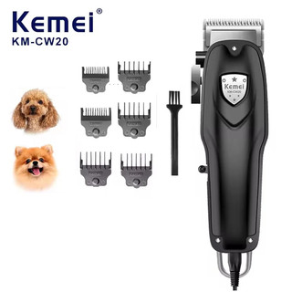 Tông Đơ Cắt Lông Chó Mèo Không Dây Cao Cấp Kemei Km CW20