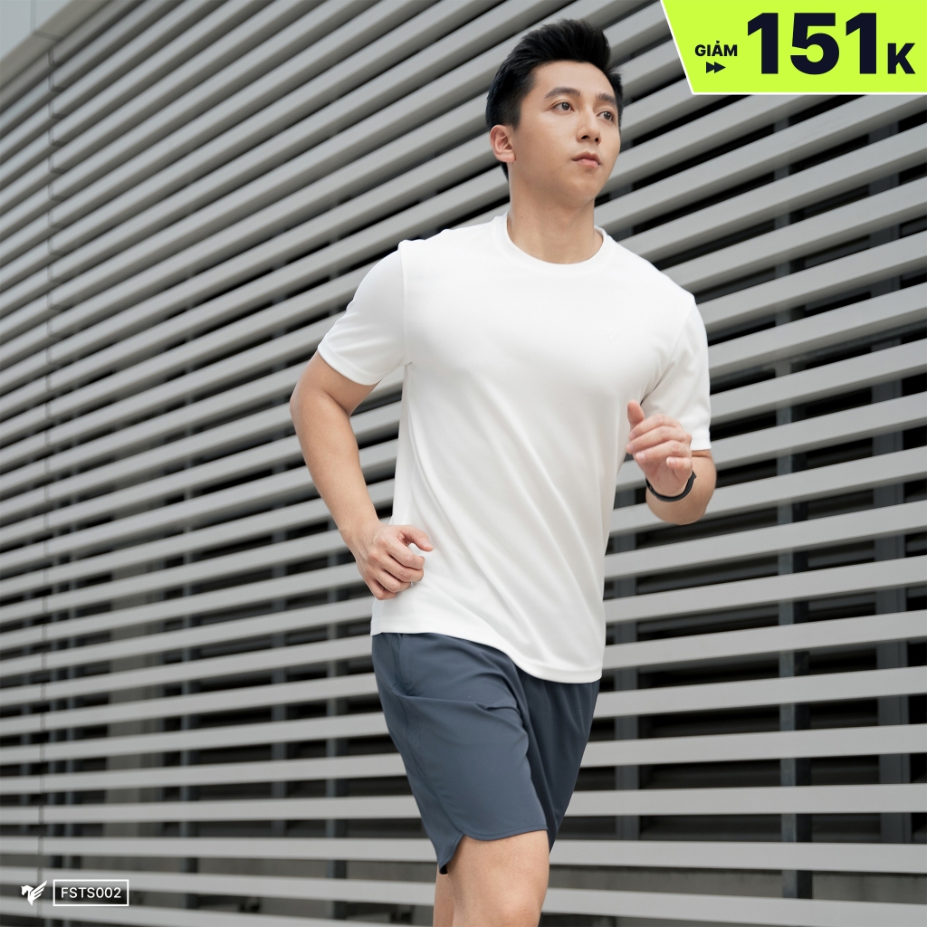 Áo ThunThể Thao Nam TORANO ngắn tay trơn cổ tròn mềm co giãn thể thao basic FSTS002 | BigBuy360 - bigbuy360.vn