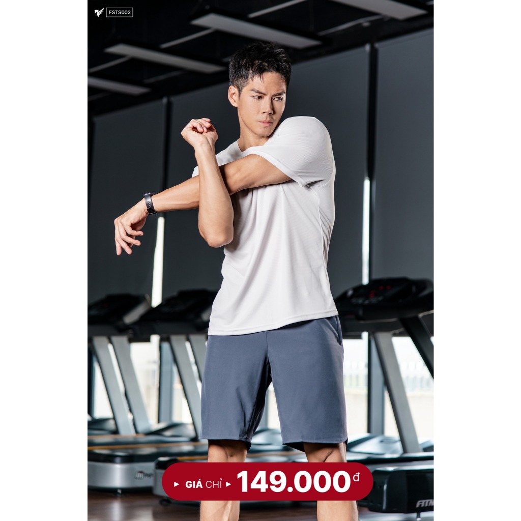 Áo ThunThể Thao Nam TORANO ngắn tay trơn cổ tròn mềm co giãn thể thao basic FSTS002 | BigBuy360 - bigbuy360.vn