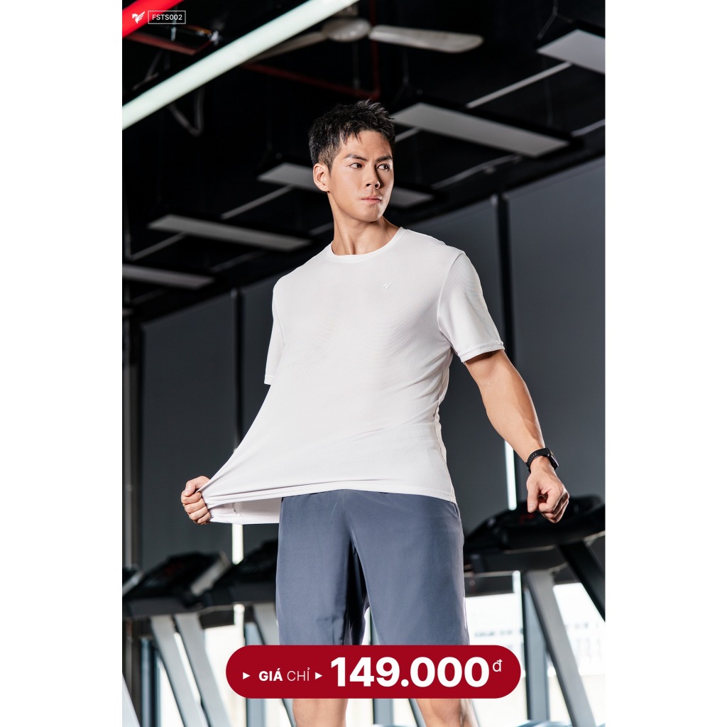 Áo ThunThể Thao Nam TORANO ngắn tay trơn cổ tròn mềm co giãn thể thao basic FSTS002 | BigBuy360 - bigbuy360.vn