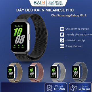 Dây Đeo Thép Lưới Thay Thế Kai.N Milanese Pro Dành Cho Samsung Galaxy Fit 3
