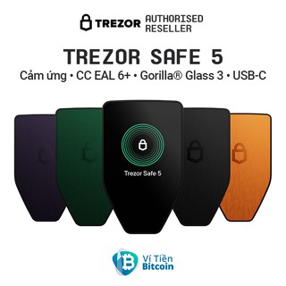 Ví lạnh Trezor Safe 5 - Đại lý ủy quyền chính thức TREZOR