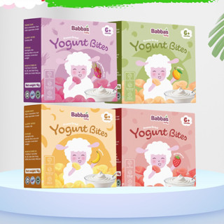  Sữa chua sấy lạnh BaBa's chống hóc bổ sung vitamin cho bé từ 7 tháng tuổi 