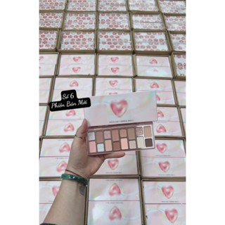 BẢNG PHẤN MẮT CHEERYEP (QIANYAN) SIÊU XINH chất phấn dạng bùn mềm giúp chống trôi phấn, bám màu lâu hơn