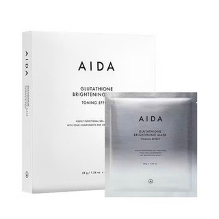  Mặt nạ Aida Glutathion Brightening Mask thạch trắng da 