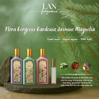 Nước Hoa Nữ Flora Gorgeous Gardenia Magnolia  Thanh Lịch Tinh Tế PL PERFUME 10ml dạng xịt