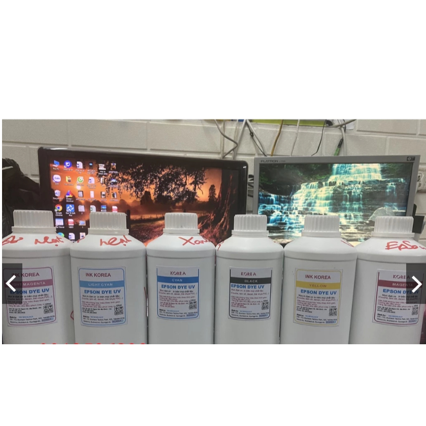 Mực in cho máy in epson l800-l805-l1800-l1300