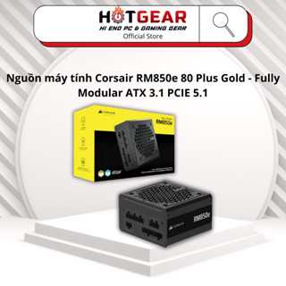 Nguồn máy tính Corsair RM850e 80 Plus Gold - Fully Modular ATX 3.1 PCIE 5.1