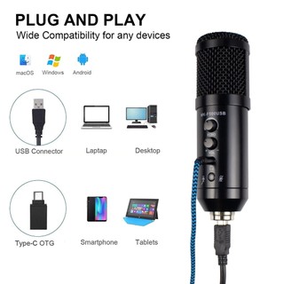 Microphone Thu Âm Live Stream MK-F500USB - Kết nối qua cổng USB