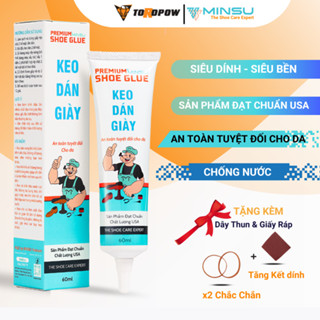 Keo Dán Giày Siêu Dính Trong Suốt Chính Hãng MINSU M2522 Chuyên Dụng Cho Giày Dép Da Thể Thao, Sneaker, Cao Gót An Toàn