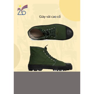 Giày vải bảo hộ cao cổ công ty cổ phần 26 chính hãng