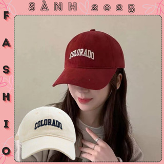 Mũ Lưỡi Trai Nam Nữ Thêu COLORADO Amike Nón Kết Form Mềm Chất Kaki Cotton Unisex Thời Trang Sành Fashion