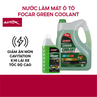 Nước làm mát ô tô Focar Green Coolant giúp động cơ hoạt động bền bỉ, giảm tiêu hao nhiêu liệu