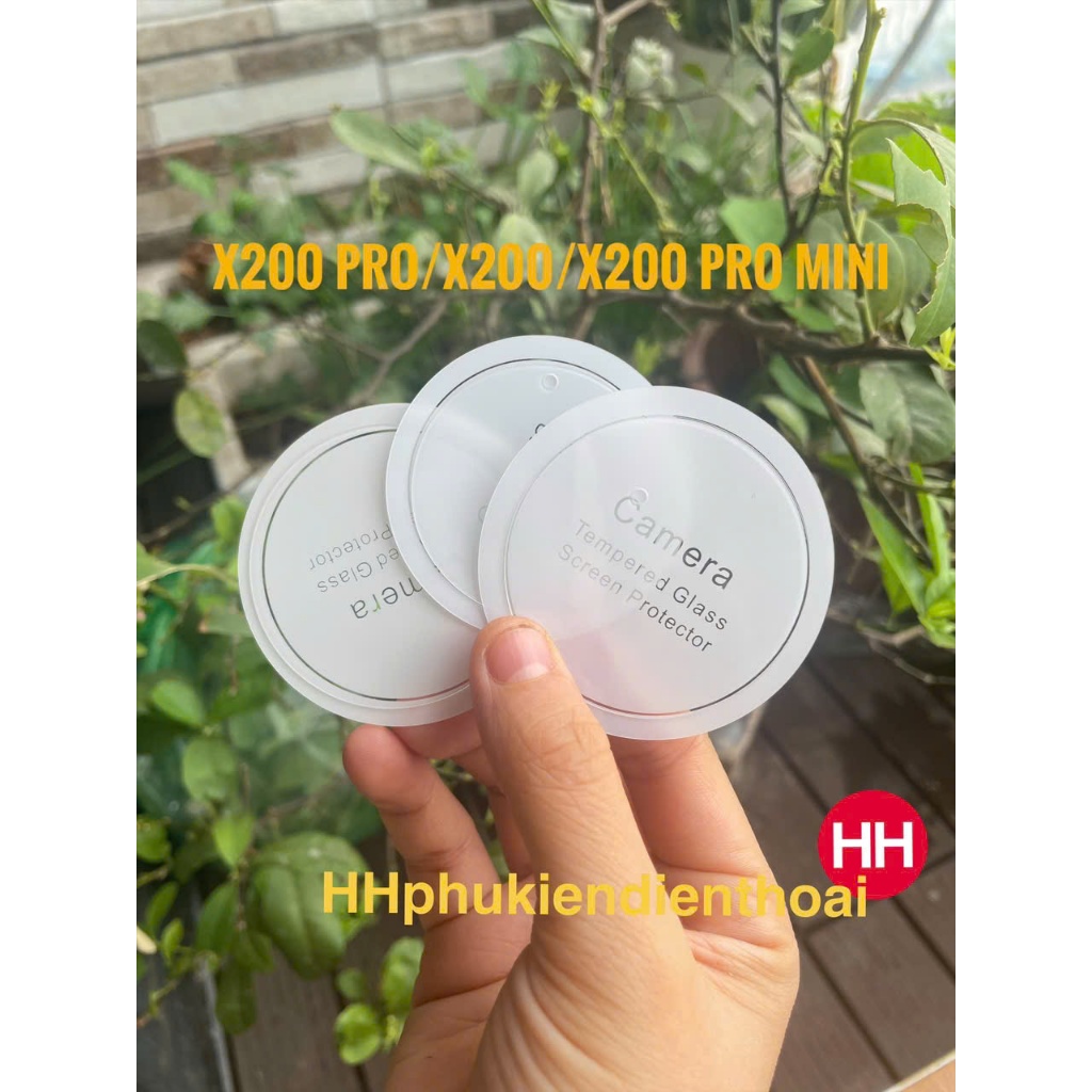 Kính cường lực CAMERA Vivo X200 Pro, X200 , X200 Pro mini  bảo vệ camera