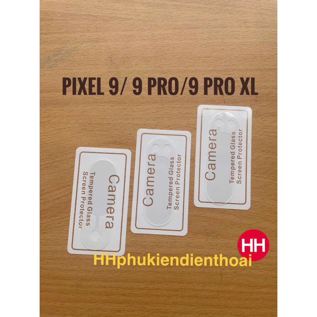 Kính cường lực CAMERA Google Pixel 9, Pixel 9 Pro, Pixel 9 Pro XL  bảo vệ camera
