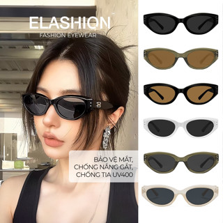 Kính râm ELASHION, Kính mát thời trang HOT thiết kế đầy cá tính, sang trọng, kính chống UV400 - E141