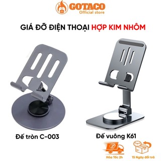  Giá đỡ điện thoại kim loại 360 độ cho máy tính bảng chất liệu hợp kim nhôm cao cấp thiết kế sang trọng và chắc chắn 