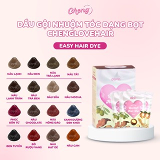  Dầu Gội Nhuộm Tóc Dạng Bọt Chenglovehair Thuốc Nhuộm Tóc Tạo Bọt Lành Tính Tiện Lợi | Chenglovehairs 