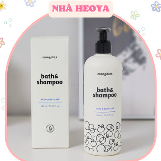  SỮA TẮM GỘI 2IN1 MONGDIES BATH & BODY CARE CHO BÉ HÀN QUỐC 
