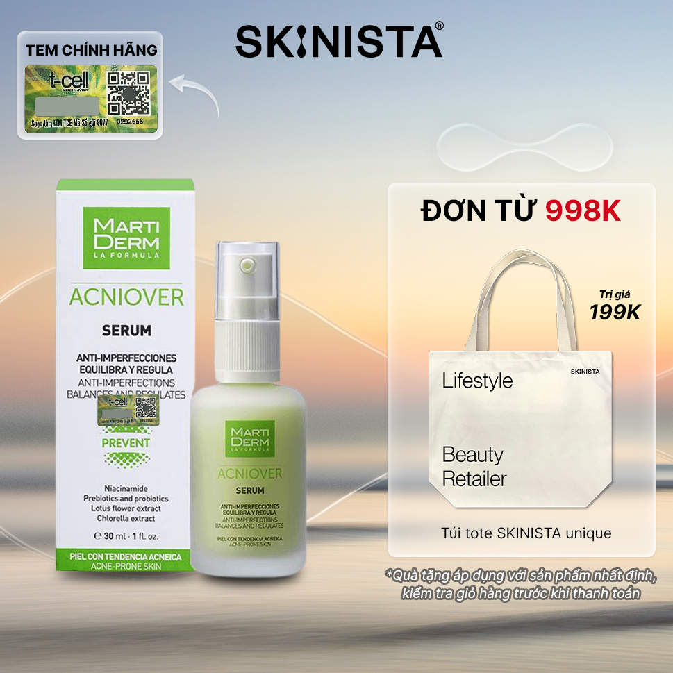 Tinh chất Acniover Serum MartiDerm 30ml