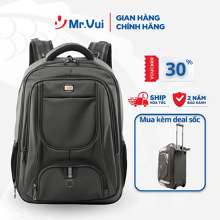 Balo du lịch Mr Vui, cặp laptop 17 inch nam, nữ văn phòng, sinh viên nhiều ngăn chống thấm BLLT 929